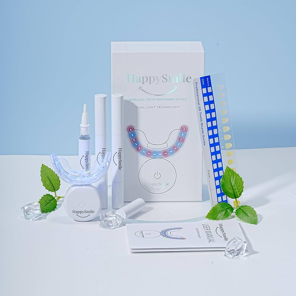 Amazon.com: HappySmile LED & Pen Teeth Whitening Kit