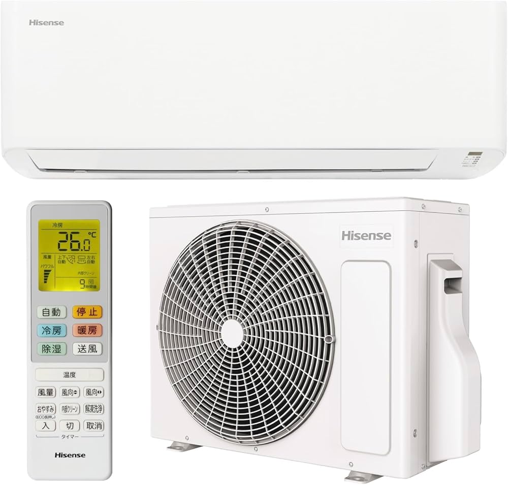 Amazon.co.jp: Hisense Air Conditioner 10 Tatami 2.8kW Dual Defrost