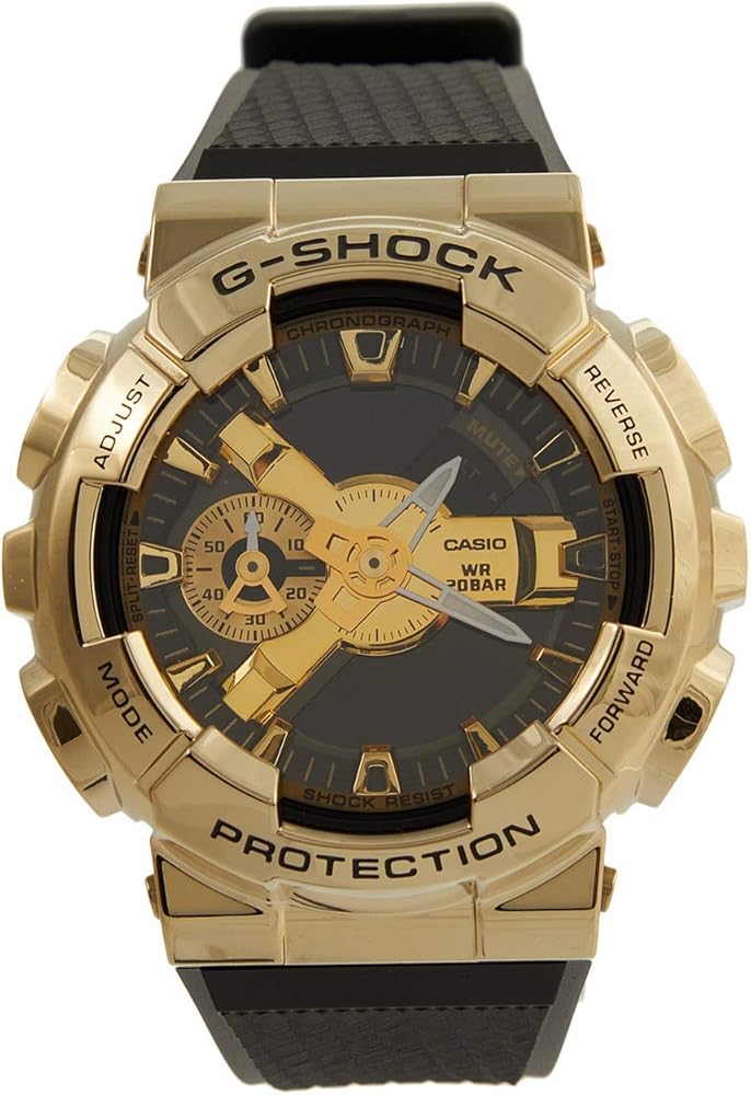 Amazon.com: G-Shock GM110G-1A9 Gold/Black One Size : Clothing