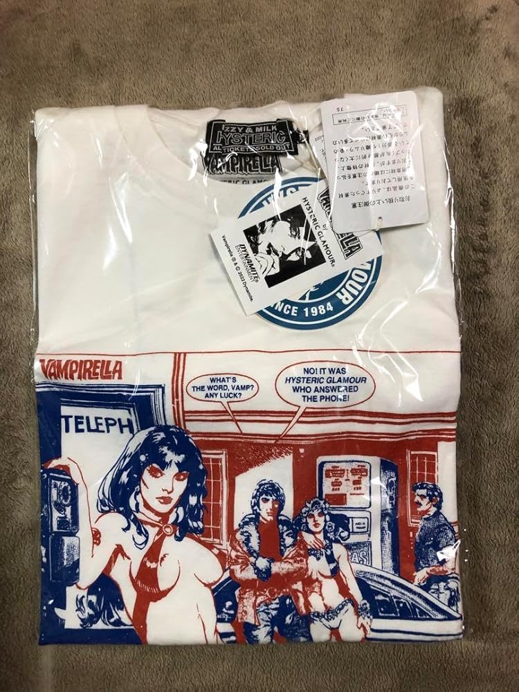 Amazon.co.jp: ヒステリックグラマーヴァンピレラ コラボ VAMPIRELLA T