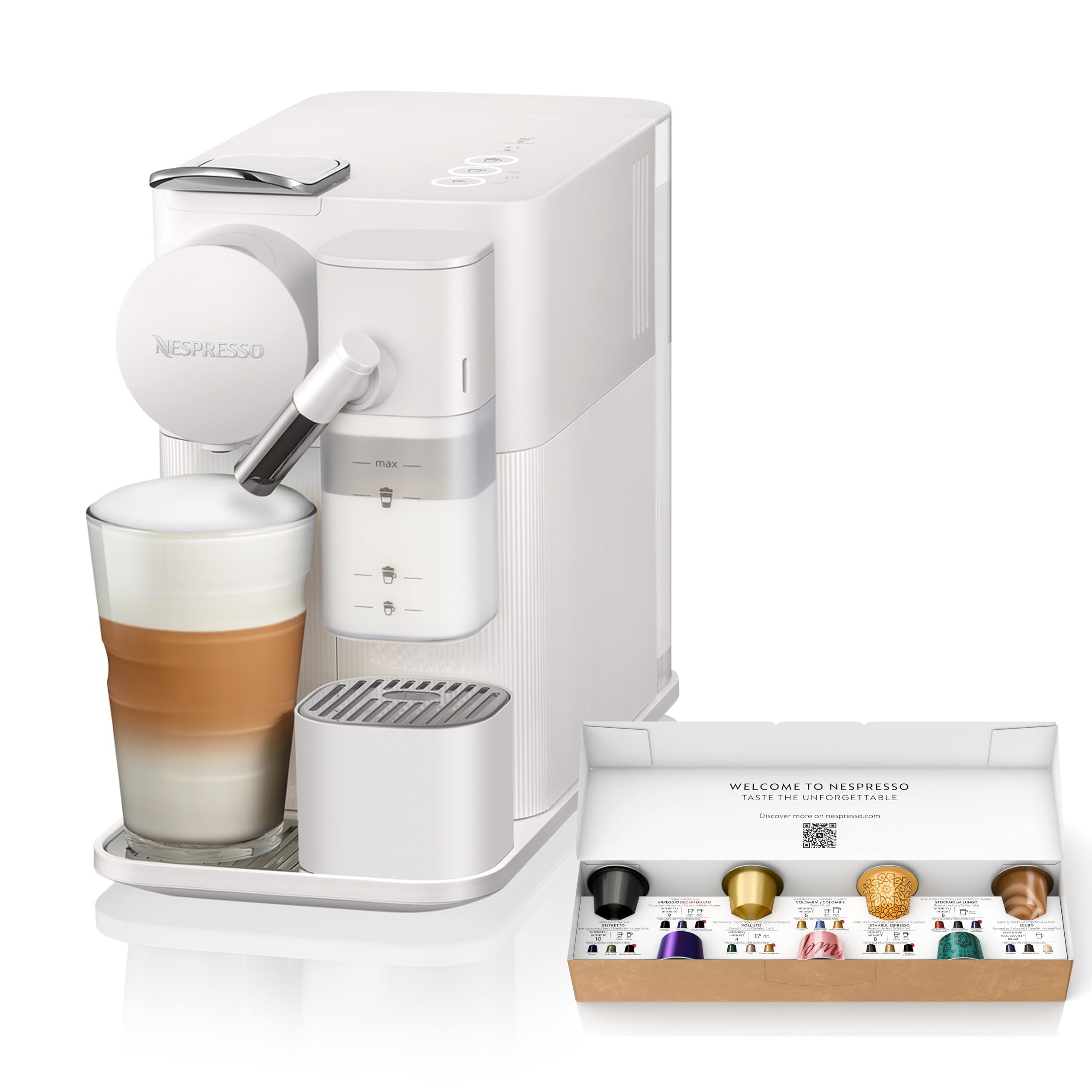 Amazon.co.jp: Nespresso F121-WH-W Lattissima One Plus Capsule