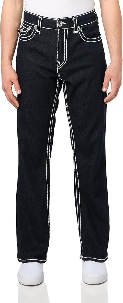 True Religion Men's Billy Super T Stitch Flap 1/2