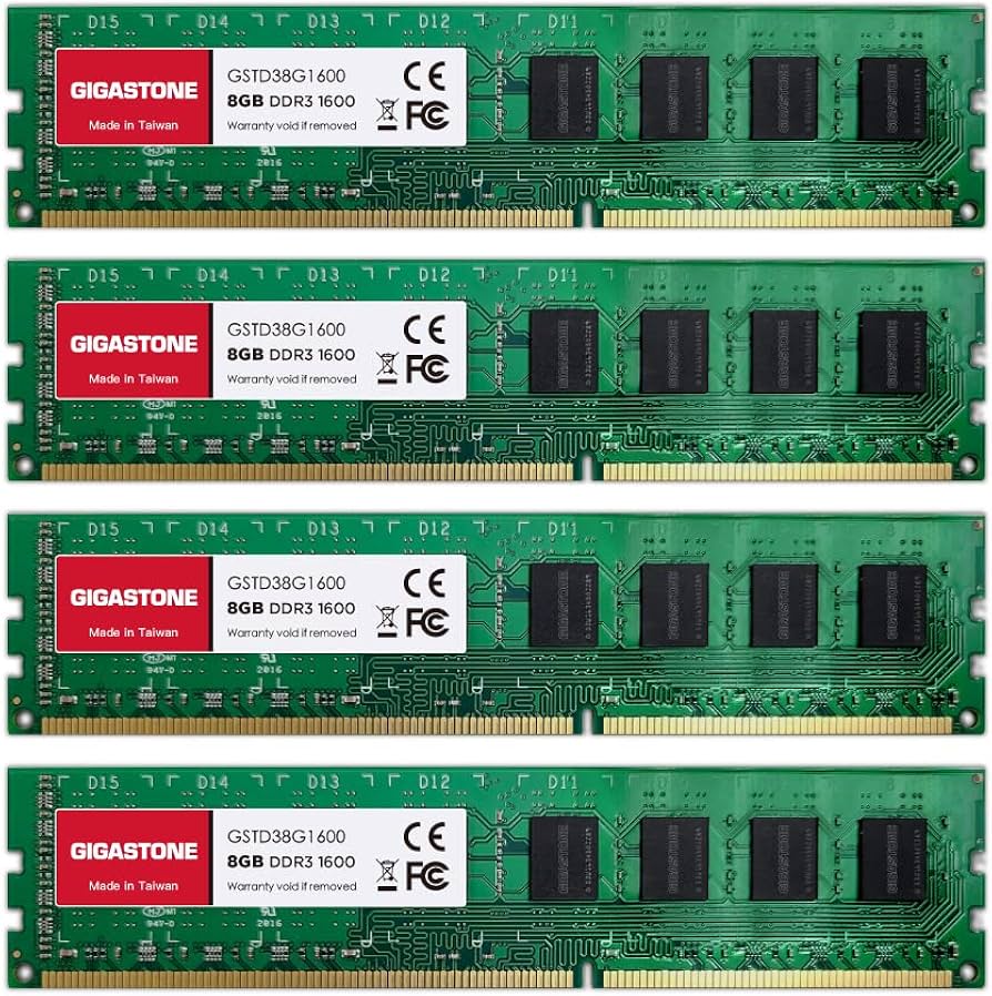 Amazon.co.jp: 【メモリ DDR3】GIGASTONE 8GBx4枚 (32GB Kit) DDR3