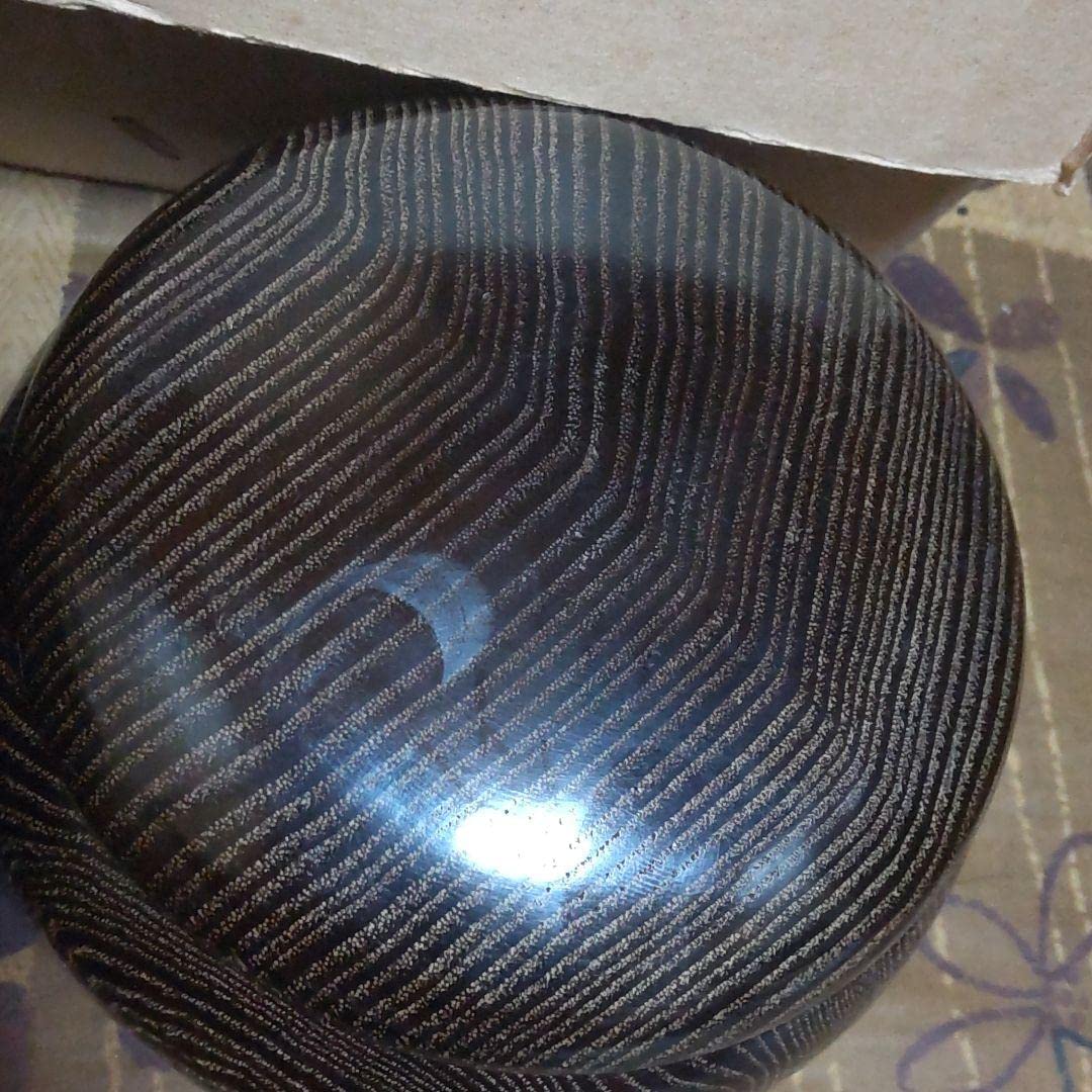 Amazon | タガヤサン碁笥 鉄刀木碁笥 柾目 特大平形 | 囲碁 | おもちゃ