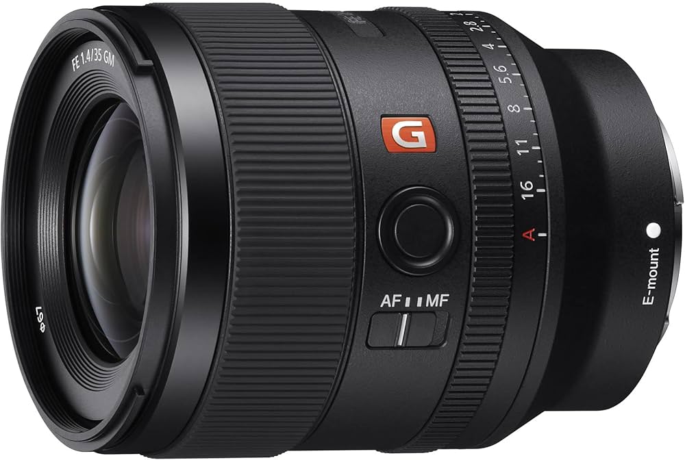 Amazon | Sony SEL35F14GM - Full-Frame Lens FE 35mm F1.4 GM