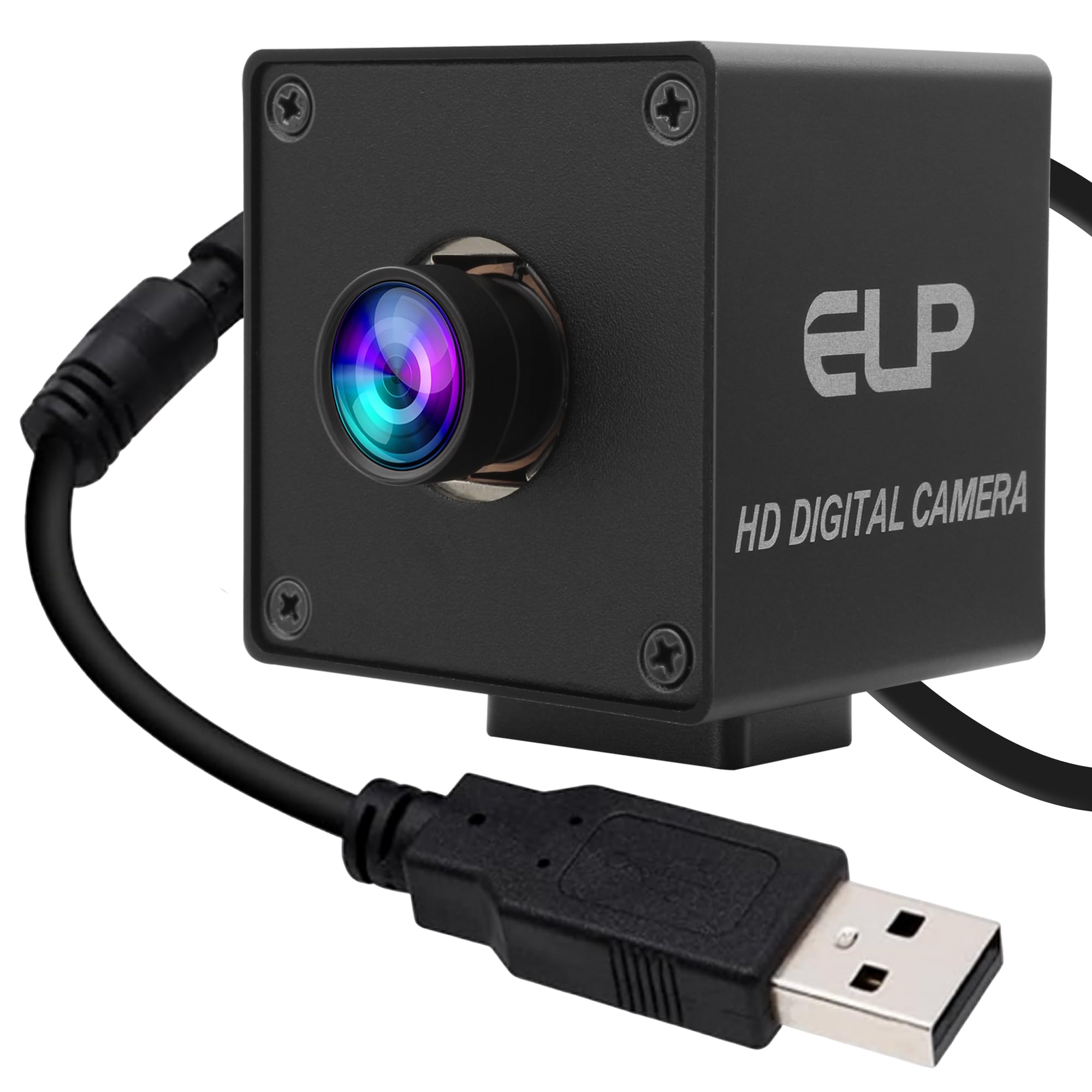 Amazon.co.jp: ELP オートフォーカス 4K USBカメラ 超小型 ウェブ