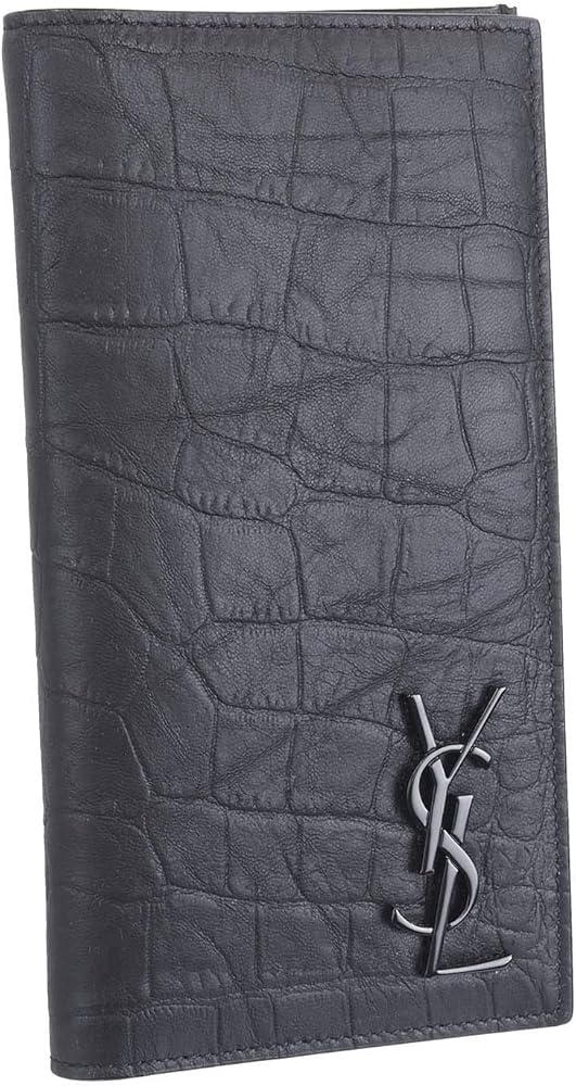 Amazon | (サンローラン)SAINT LAURENT 長財布 YSL モノグラム クロコ