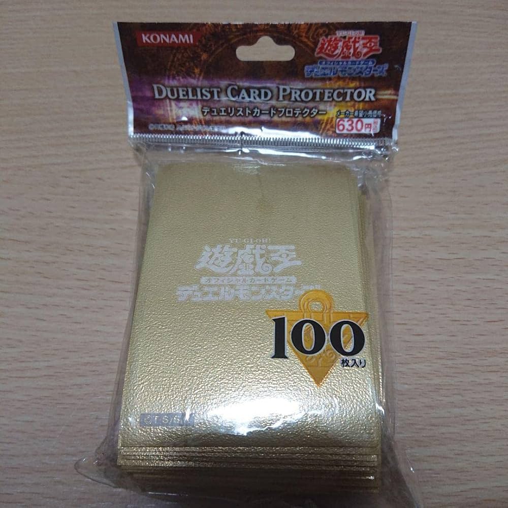 Amazon.co.jp: 遊 戯 王 公式 初期ロゴ ゴールド メタリック スリーブ