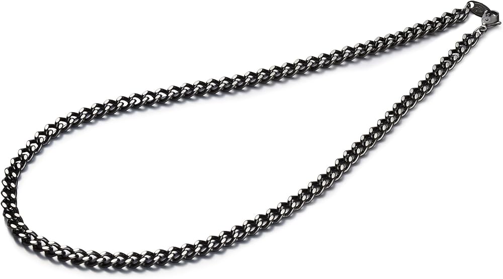 Amazon | phiten(ファイテン) ネックレス 炭化チタンチェーン