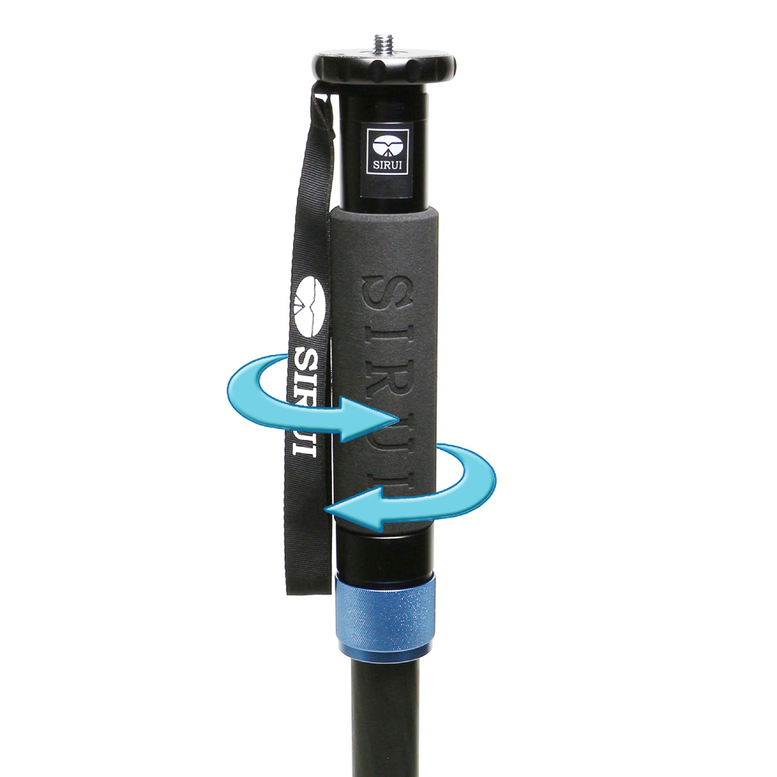 Amazon | SIRUI 脚のみ マルチファンクションビデオ一脚 カーボン 4段