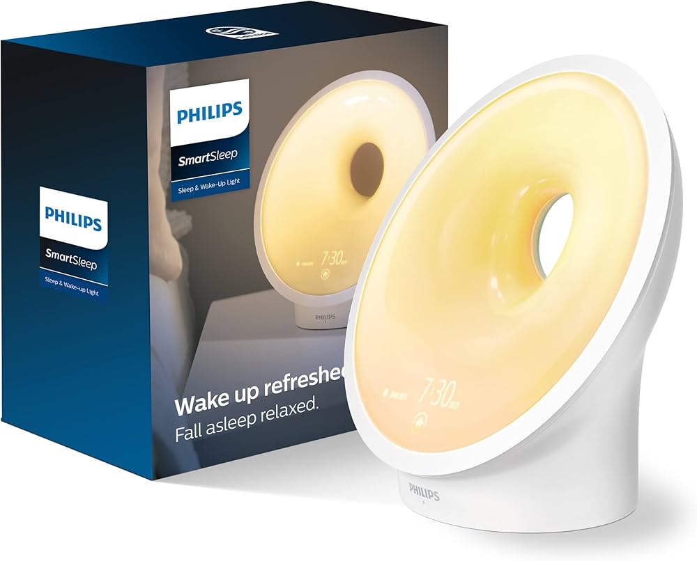 Amazon.com: Philips SmartSleep Sleep and Wake-Up Light, Simulated