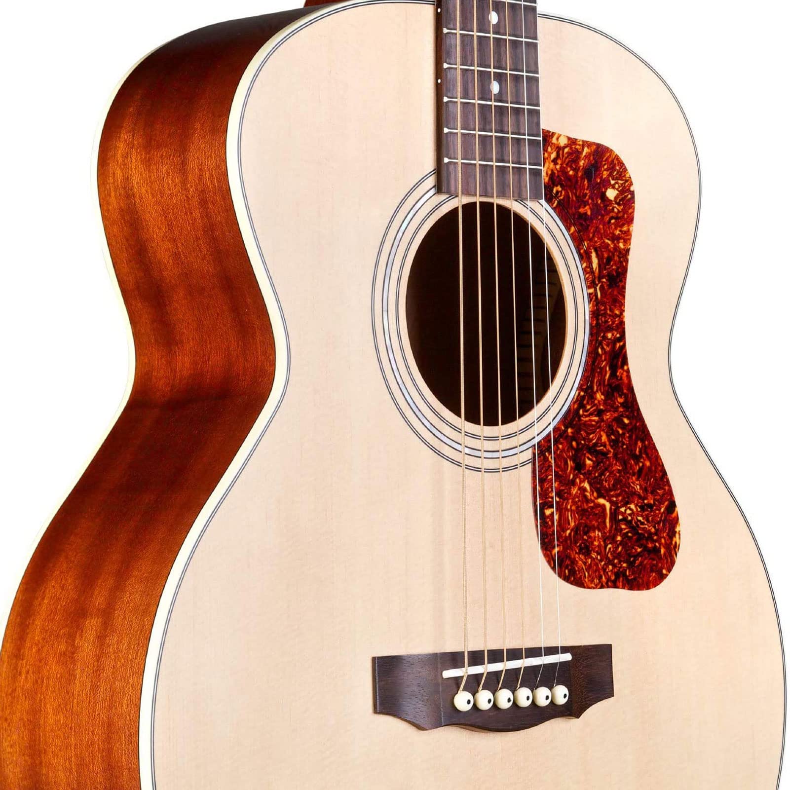 Amazon.com: Guild Jumbo Junior Acoustic Electric Guitar : Musical