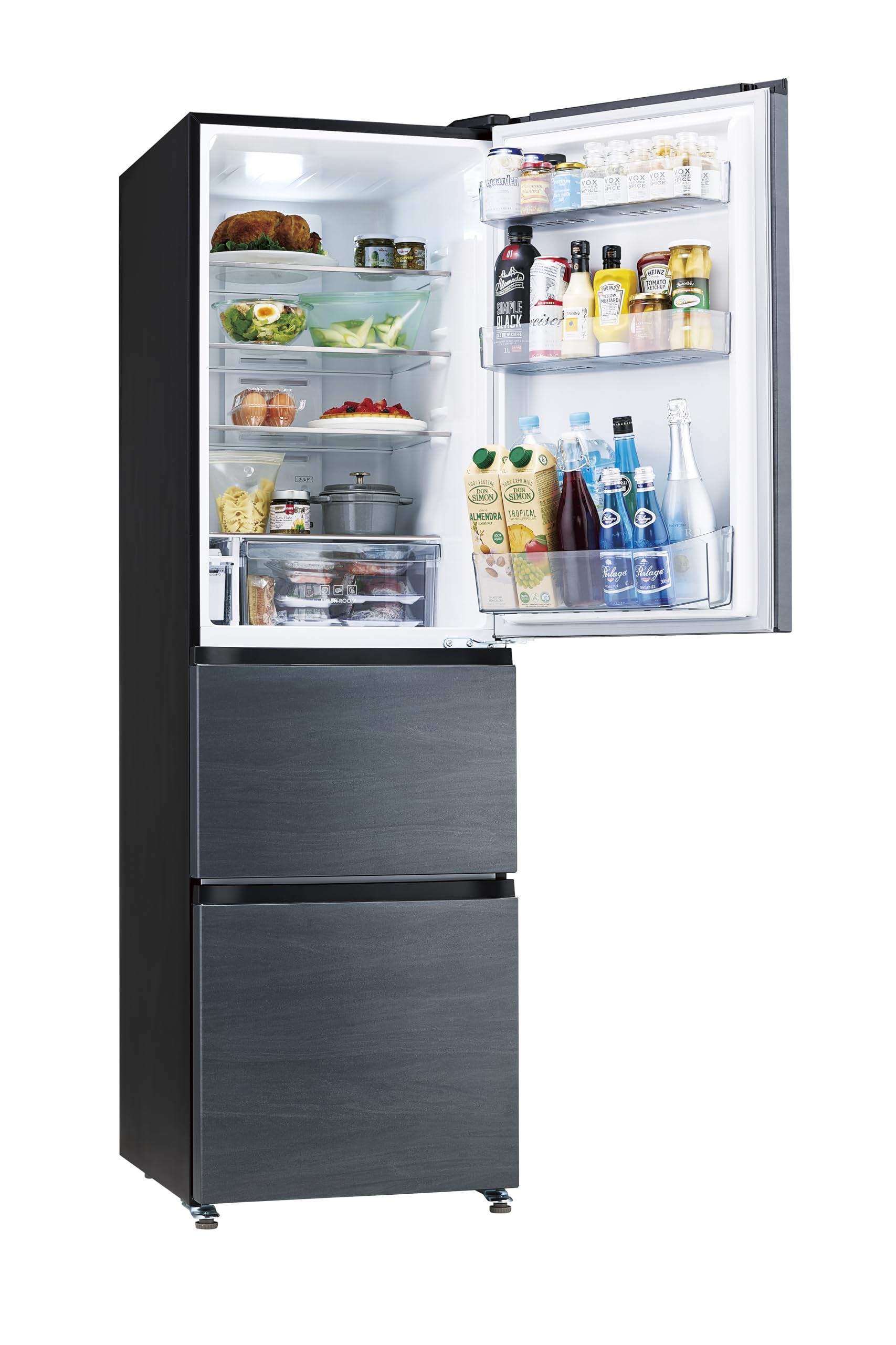 Amazon | ハイアール(Haier) 幅54cm 容量335L 右開き冷蔵庫 JR-CVM34B