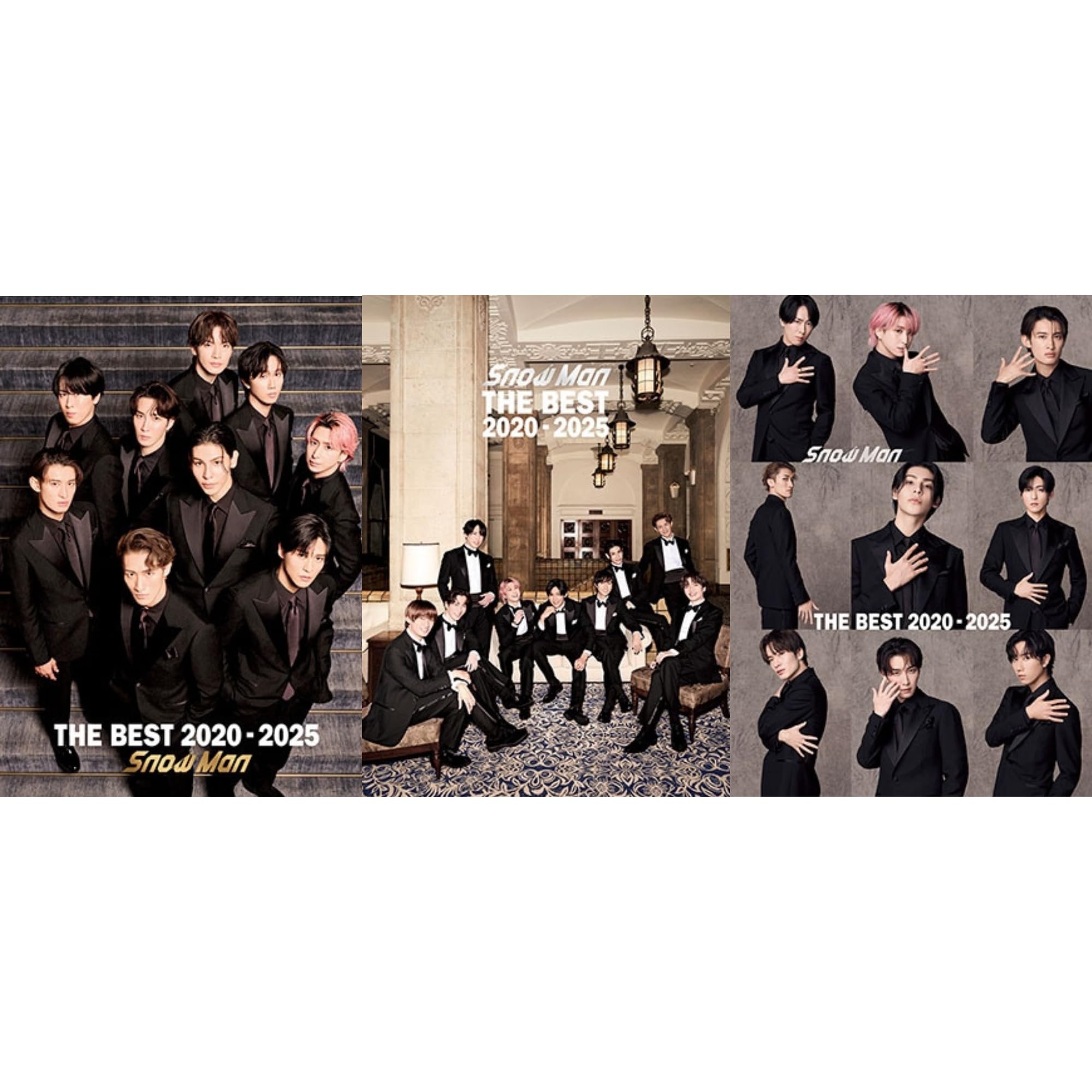 Amazon.co.jp: 【3形態DVDセット】THE BEST 2020-2025 Snow Man (初回