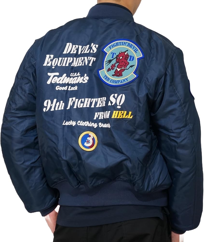 Amazon | [テッドマン] U.S. AIR FORCE MA-1 フライトジャケット