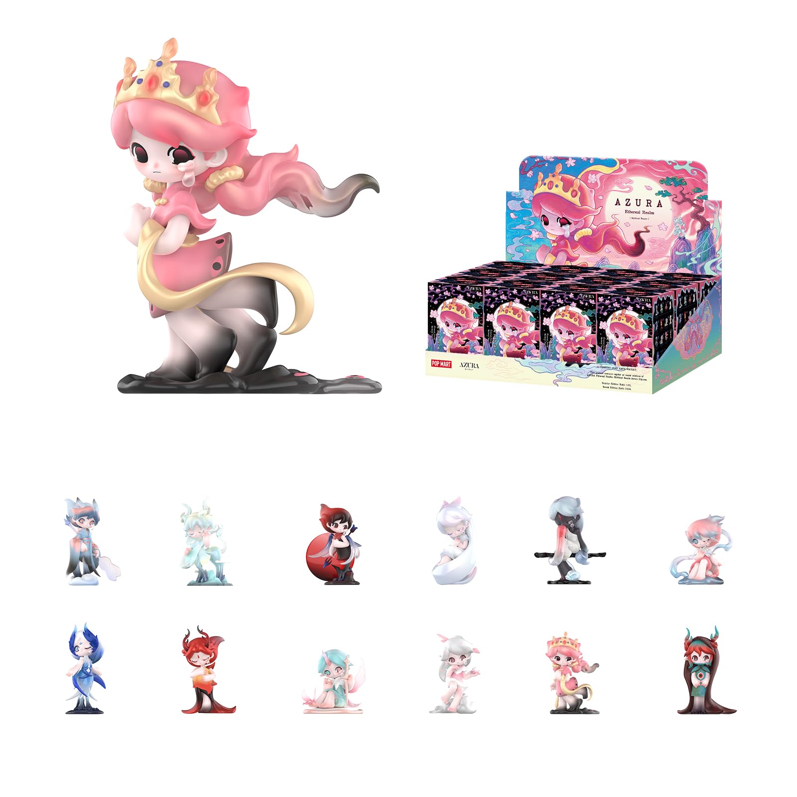 Amazon.co.jp: POP MART AZURA Ethereal Realm: Mythical Beasts