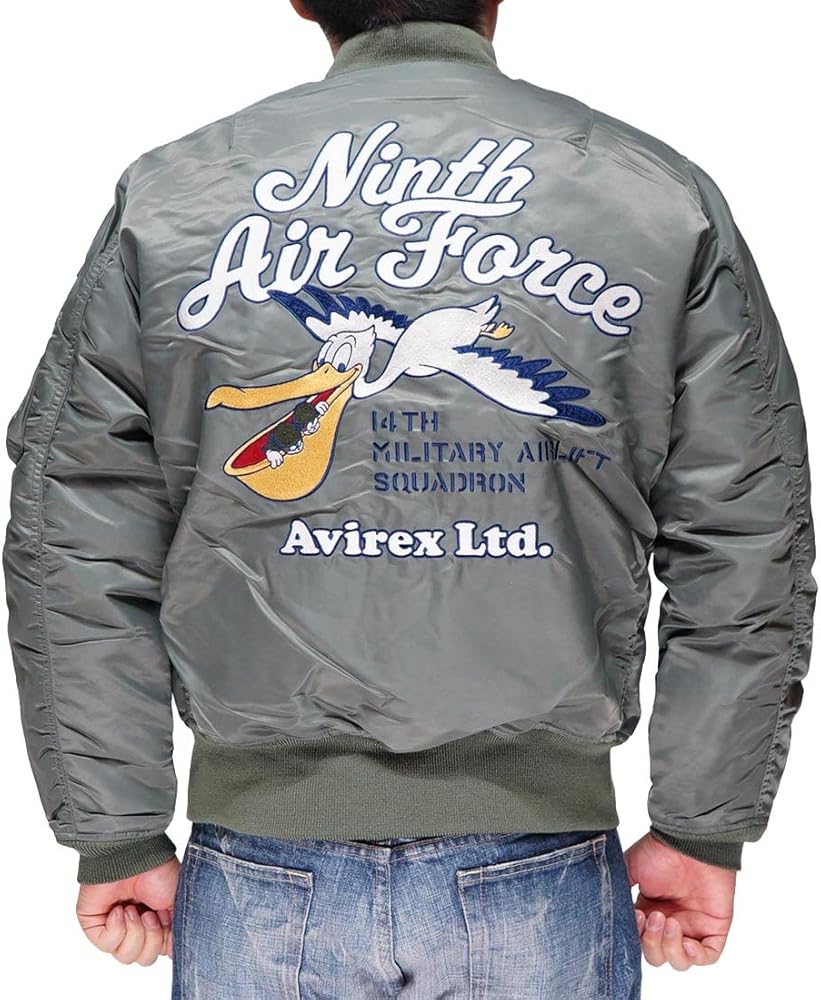 Amazon.co.jp: AVIREX アヴィレックス アビレックス MA-1 ジャケット