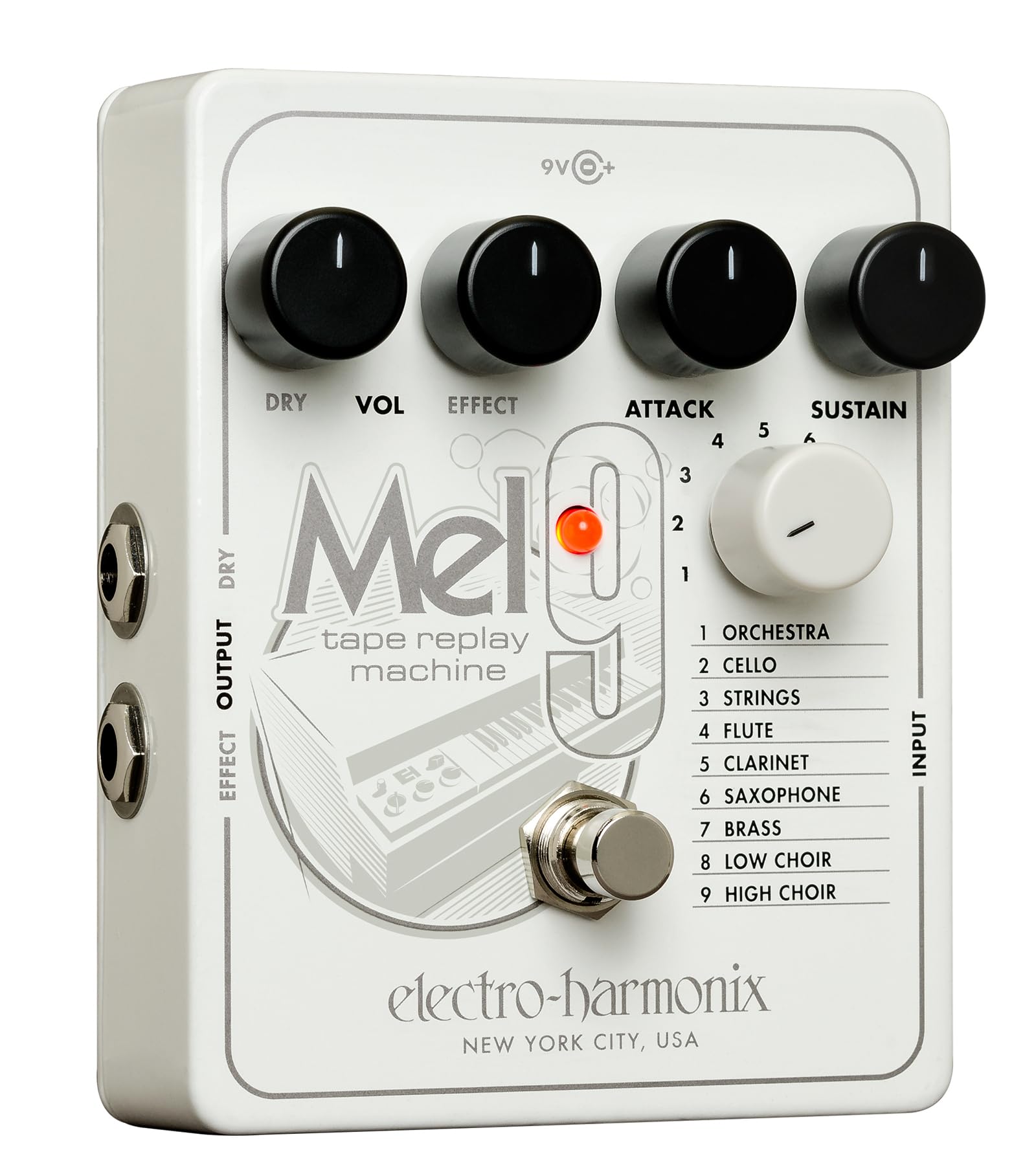 Amazon.com: Electro-Harmonix MEL9 Tape Replay Machine Pedal