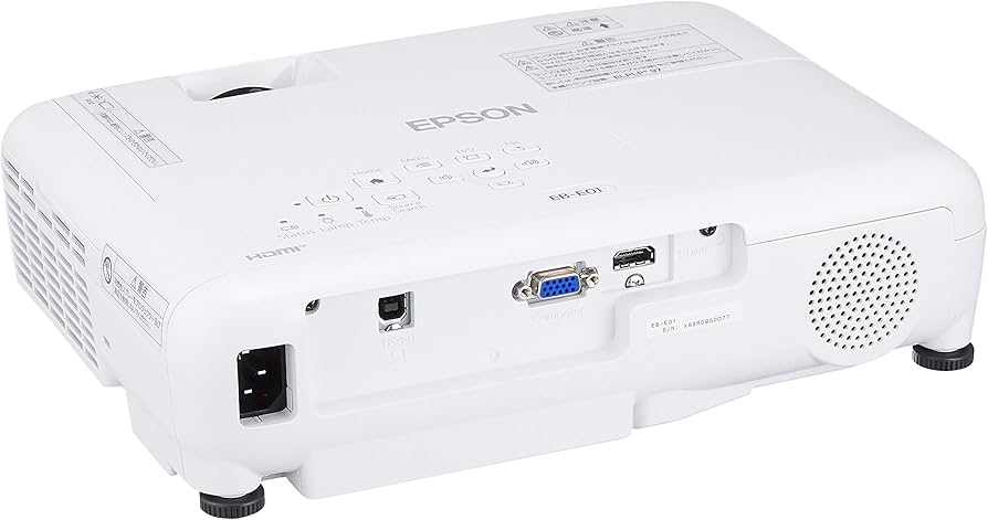 Amazon | エプソン プロジェクター hdmi 液晶 3300lm XGA 2.4kg EB-E01
