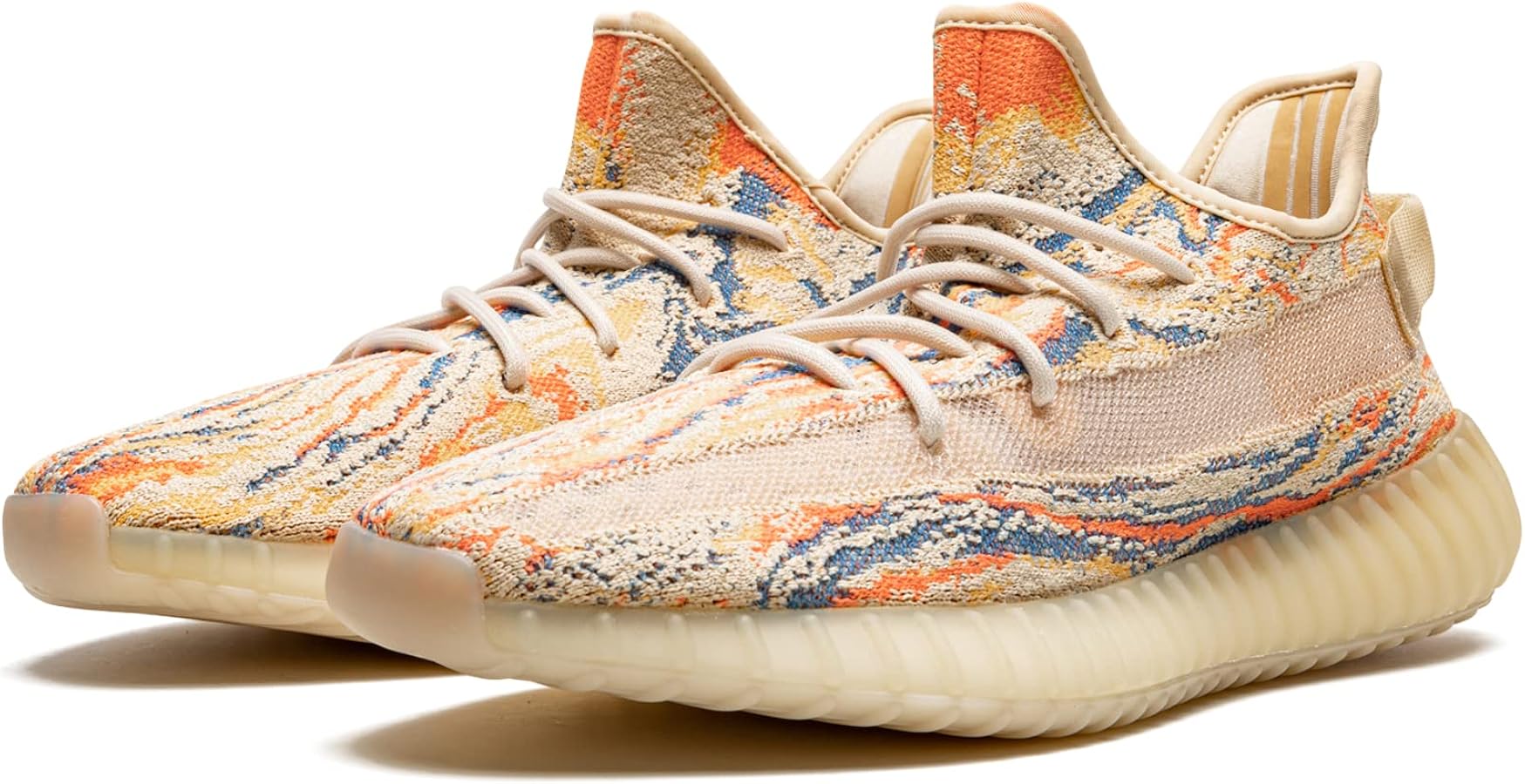 Amazon.com | adidas Mens Yeezy Boost 350 V2 GW3773 MX Oat - Size 5