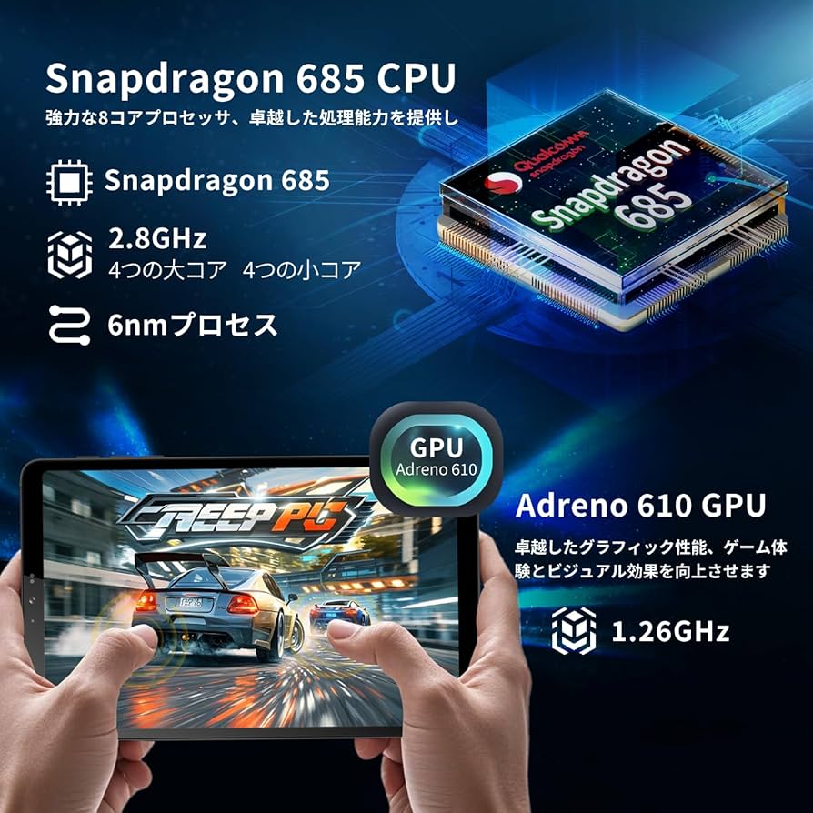 Amazon.com : Bpad Mini Android 14 Tablet 8.4 inch, Snapdragon 685