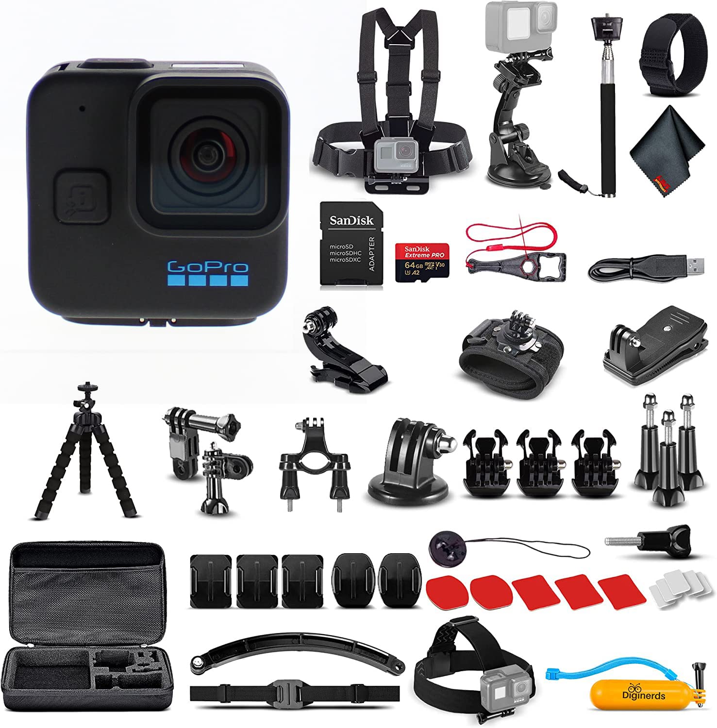 Amazon.com : GoPro HERO11 (Go Pro Hero11) Black Mini - Waterproof