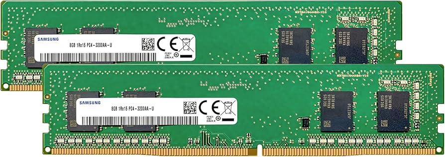 Samsung 16GB (2x8GB) DDR4 3200MHz PC4-25600 (PC4-3200AA) CL22