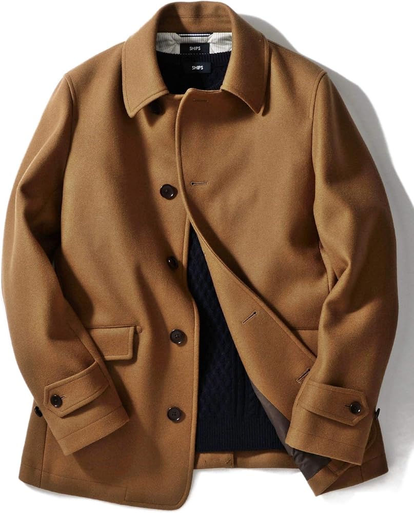 Amazon | [シップス] スーパー140S 100%ウール メルトン シングル