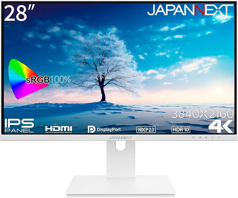 Amazon.co.jp: JAPANNEXT 28インチ モニター 4K UHD 3840x2160解像度