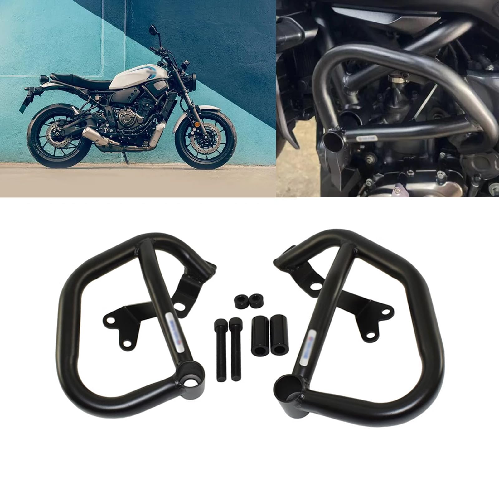 Amazon | MAORANG FOR XSR700 xsr700 2024 オートバイエンジン高速道路