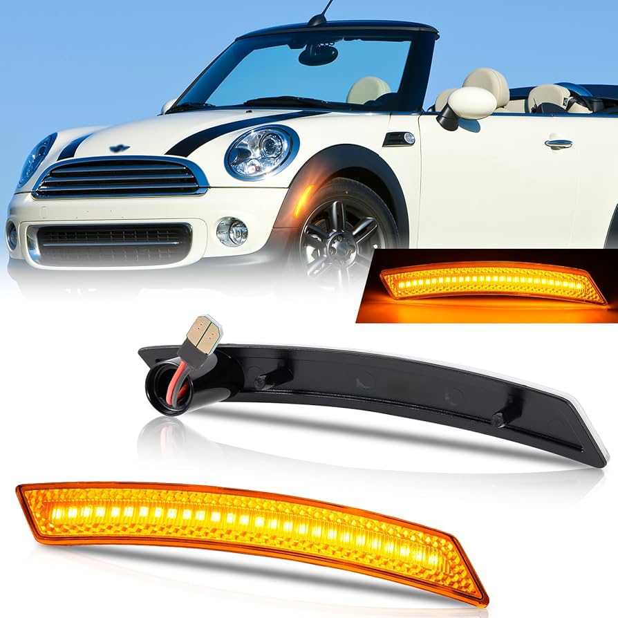 Amazon.co.jp: NEIFILES フロントサイドマーカー ミニクーパーR55 R56