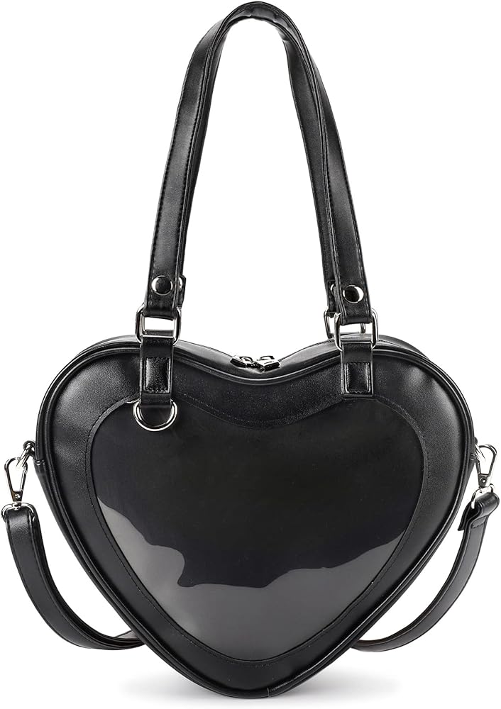 Amazon.com: STEAMEDBUN Ita Bag Crossbody Heart Shaped Purse for