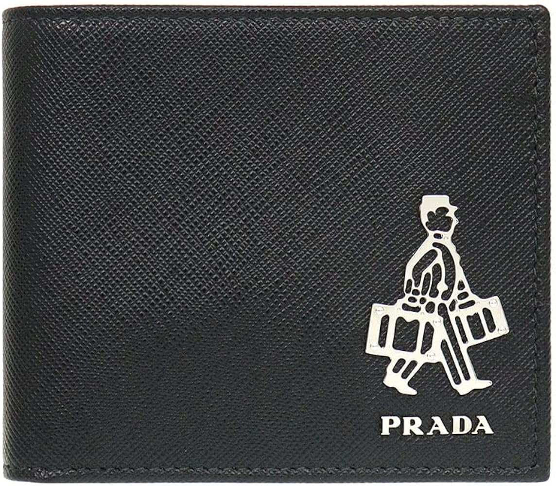 Amazon | [プラダ] PRADA 財布(二つ折り財布) 2MO513 9Z2 ネロ