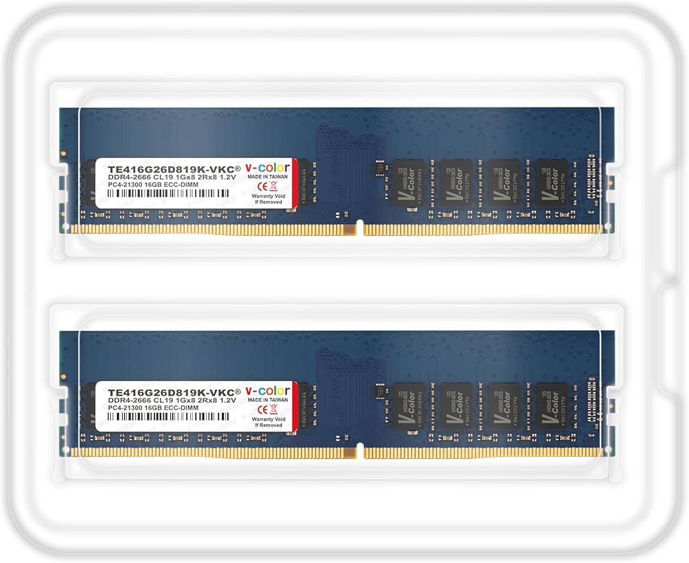 Amazon | v-color Hynix 純正IC サーバー用メモリ DDR4-2666MHz PC4