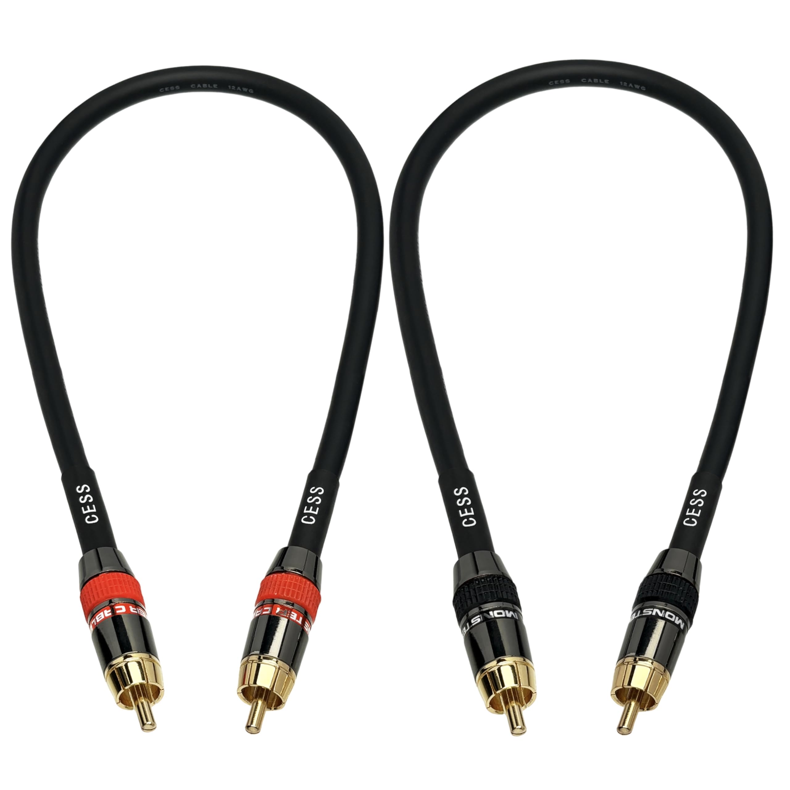 カスタム依頼品】1000段式カタパルト RCAケーブル 1m カスタム依頼品