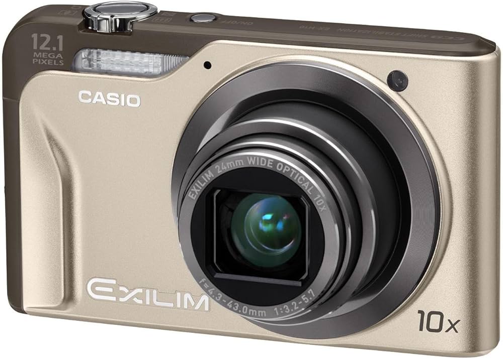 Amazon.co.jp: CASIO デジタルカメラ EXILIM EX-H10 ゴールド EX-H10GD