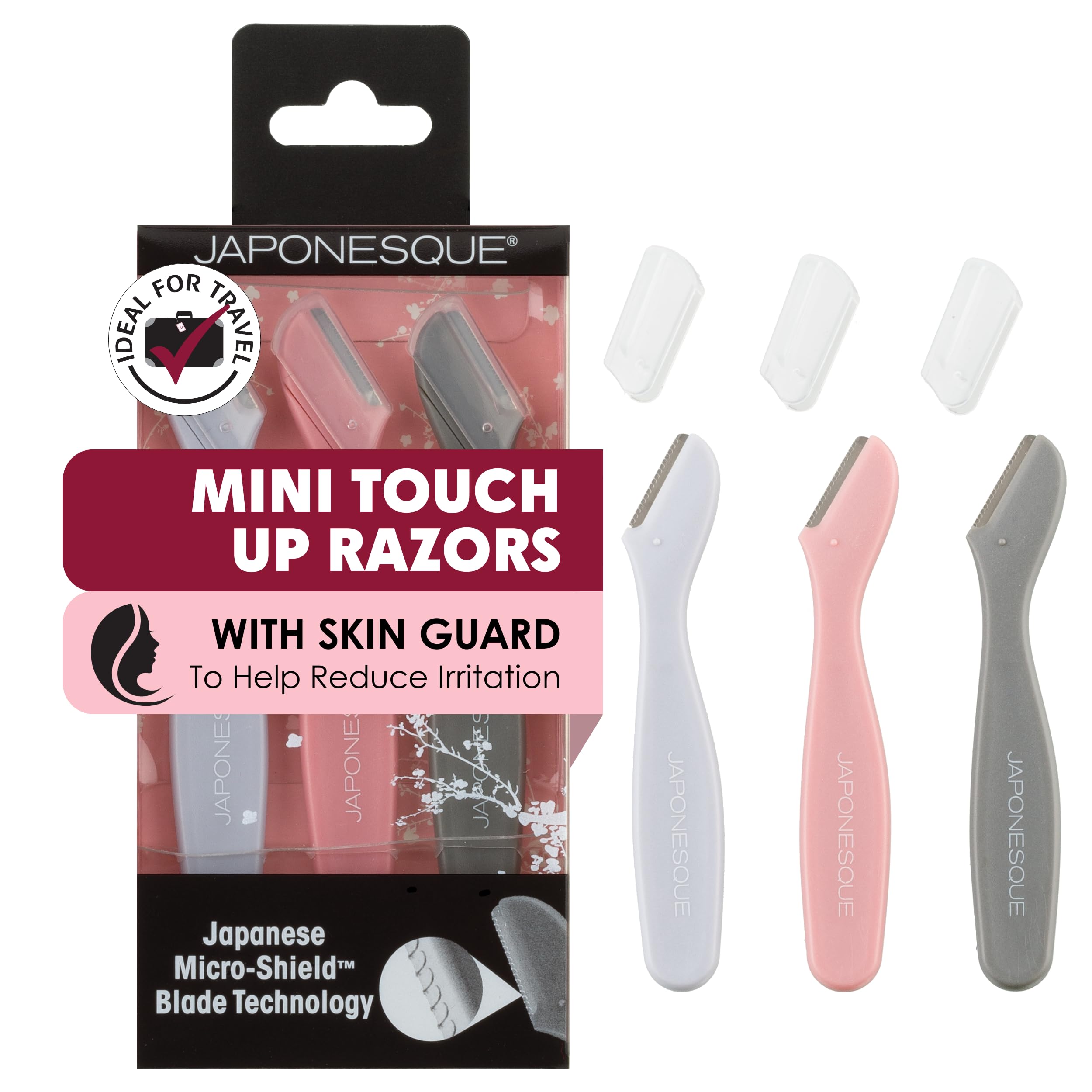 Amazon.com: JAPONESQUE Mini Touch Up Razors - Travel Size