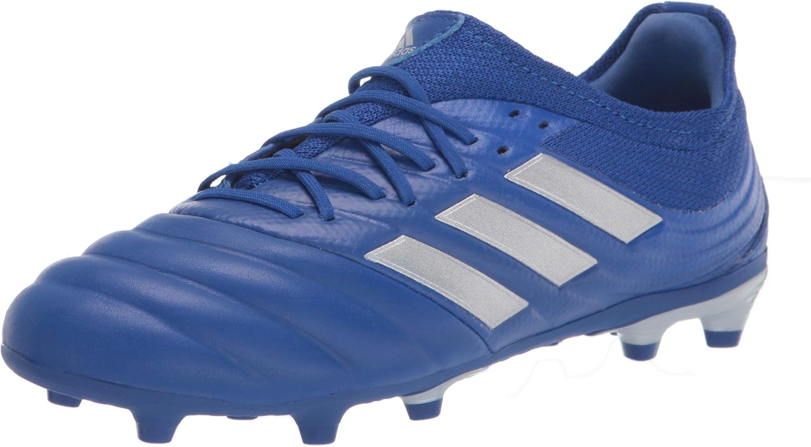 Amazon.com | adidas Copa 20.1 Firm Ground Blue/Silver/Blue 5 | Soccer