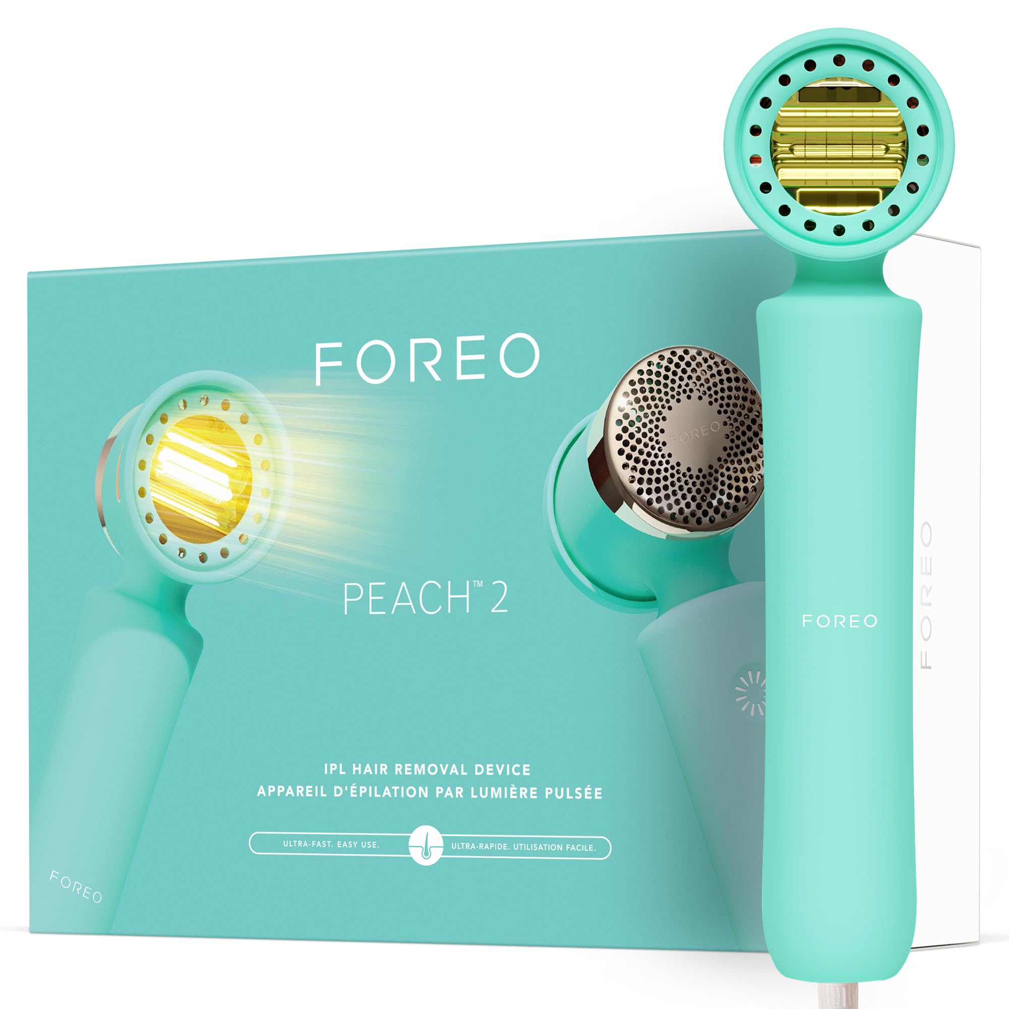 Amazon.com: FOREO Peach 2 IPL Hair Removal Device – Quick & Gentle