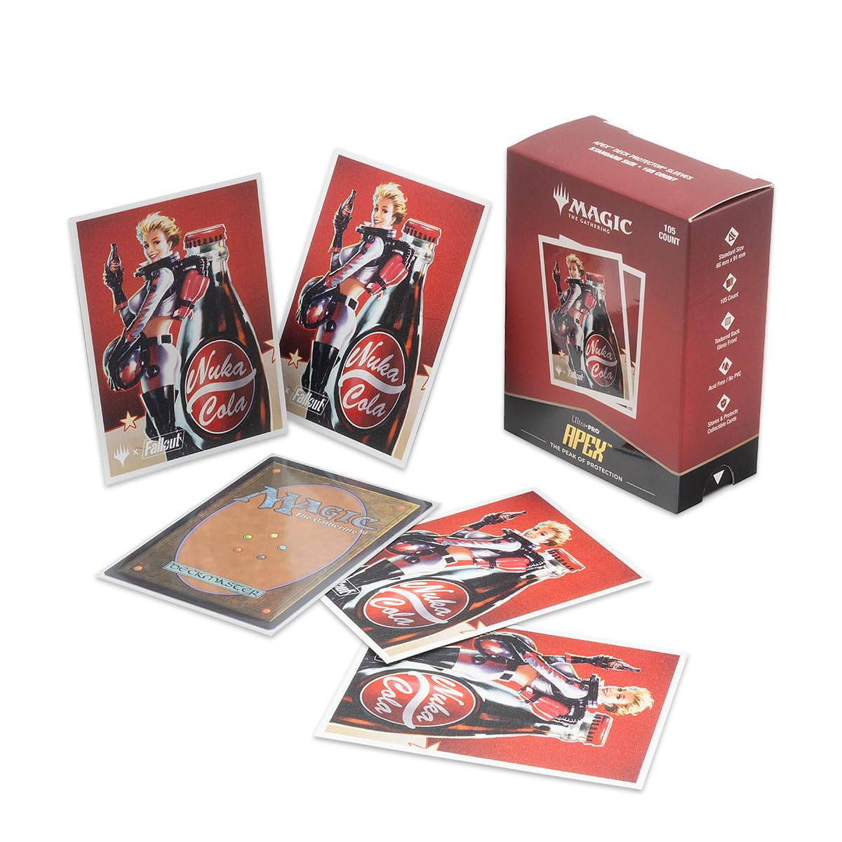Ultra PRO - Fallout 105ct APEX? Deck Protector Sleeves - Nuka Cola