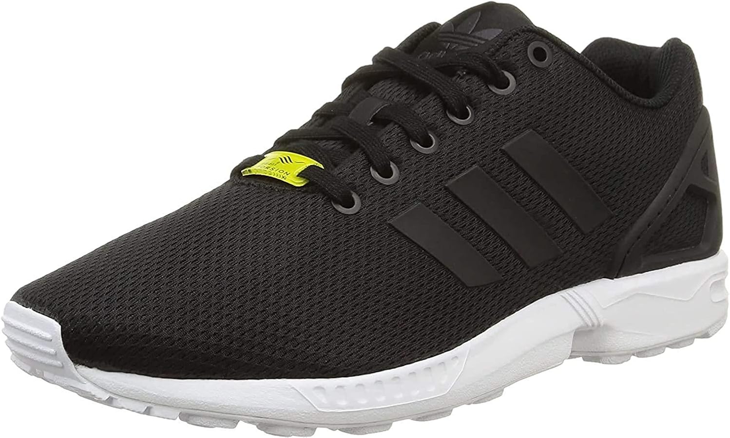 Amazon.com | adidas Originals Men's Zx Flux Sneaker,black/black