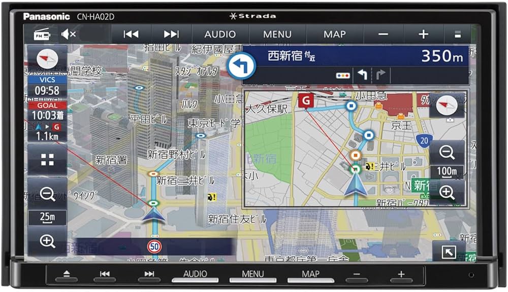 Amazon.co.jp: Panasonic CN-HA02D Strada 7V Car Navigation System