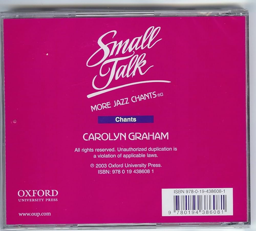 キャロリン・グラハム／Small Talk: More Jazz Chants Amazon.com