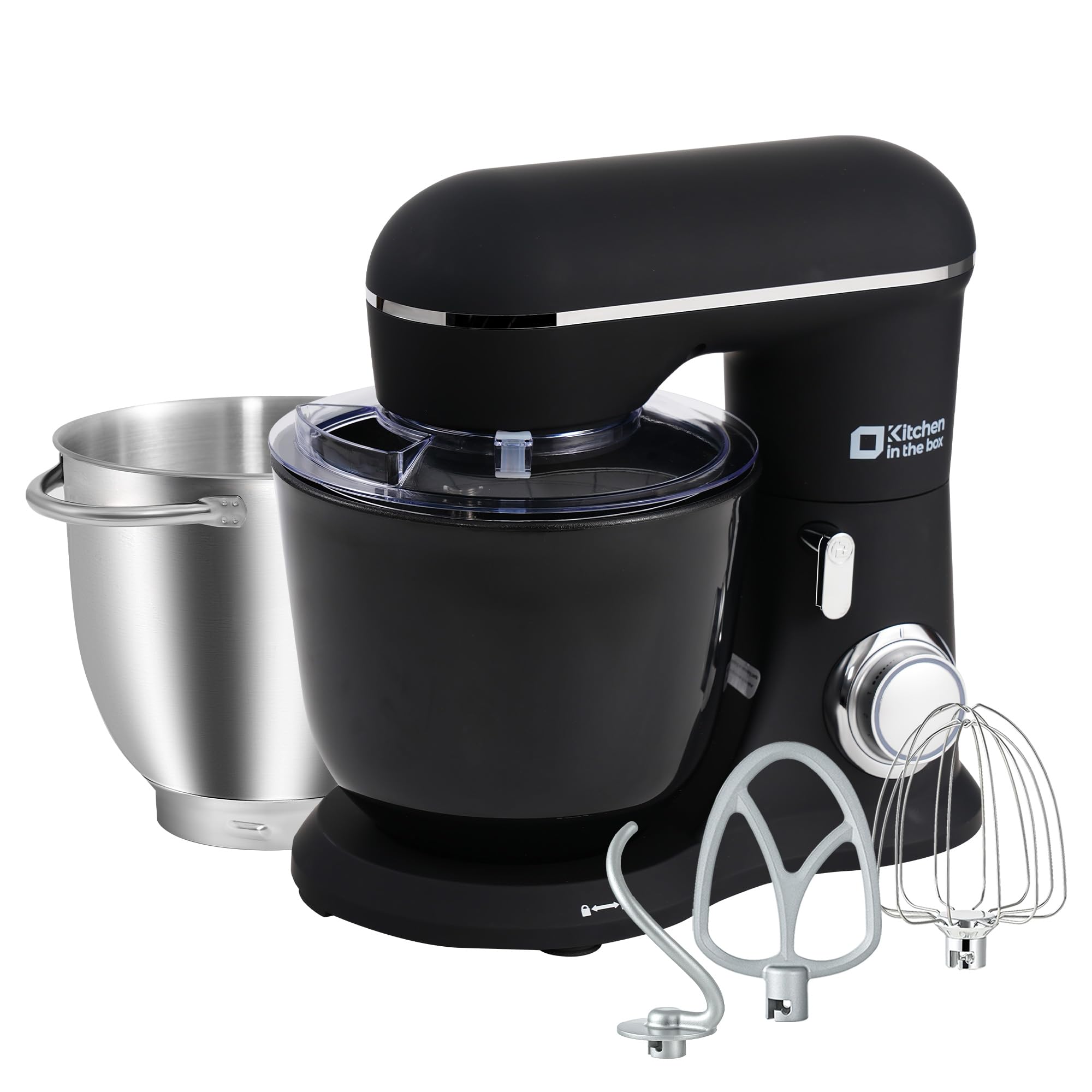 Amazon | Kitchen in the box スタンドミキサー 4.5L+5Lダブルボウル