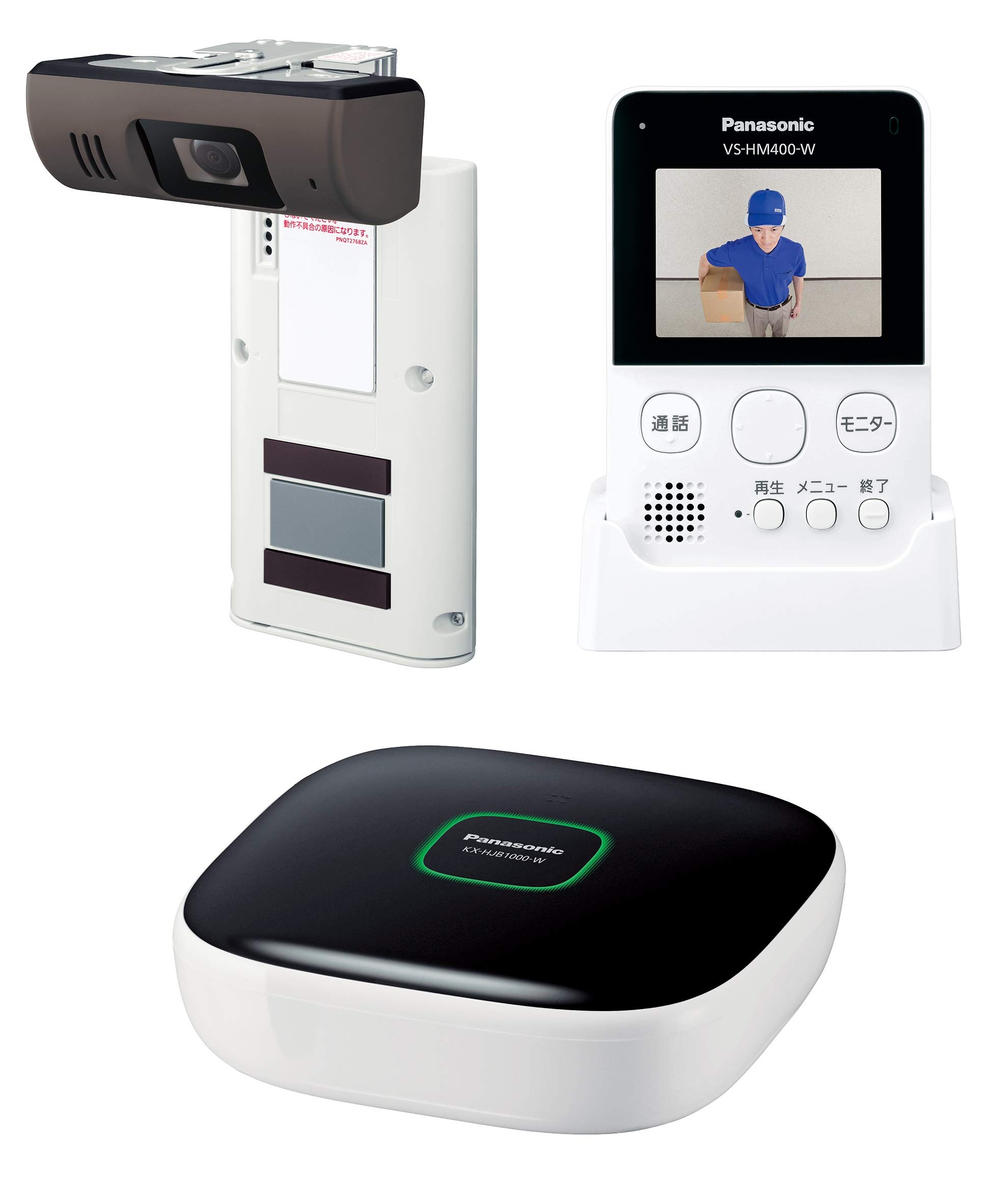 Amazon.co.jp: パナソニック モニター付きドアカメラキット VS-HC400K
