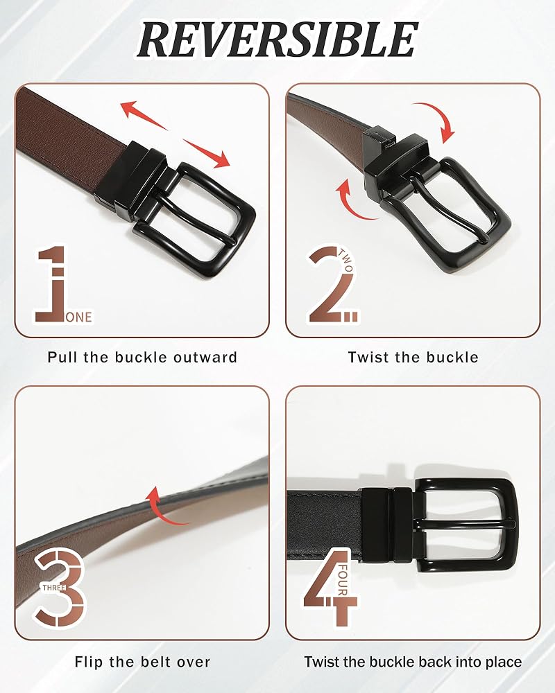 Amazon.com: Kajeer Reversible Kids Belt for Boys and Girls