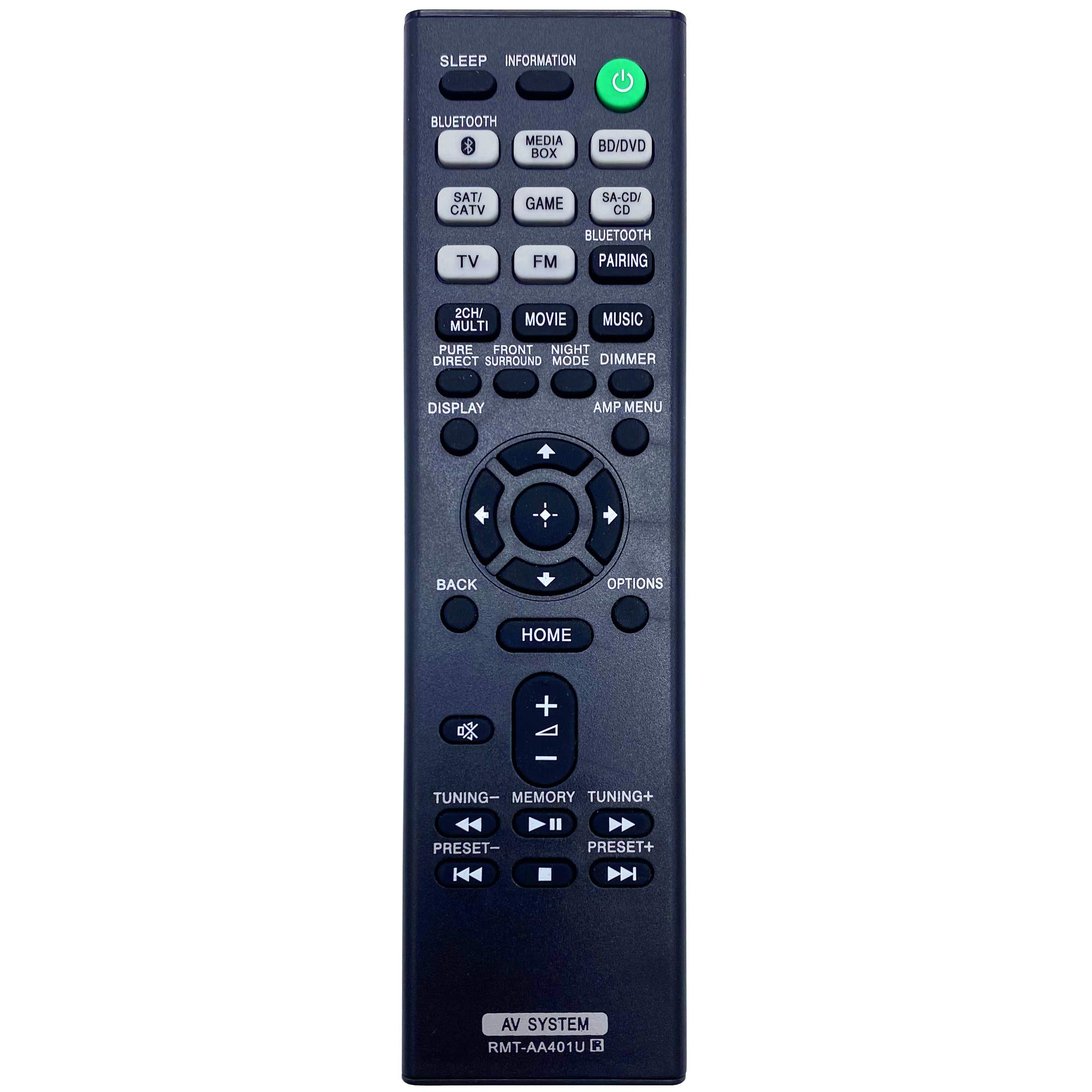 Amazon.com: INTECHING RMT-AA401U AV Receiver Remote Control for
