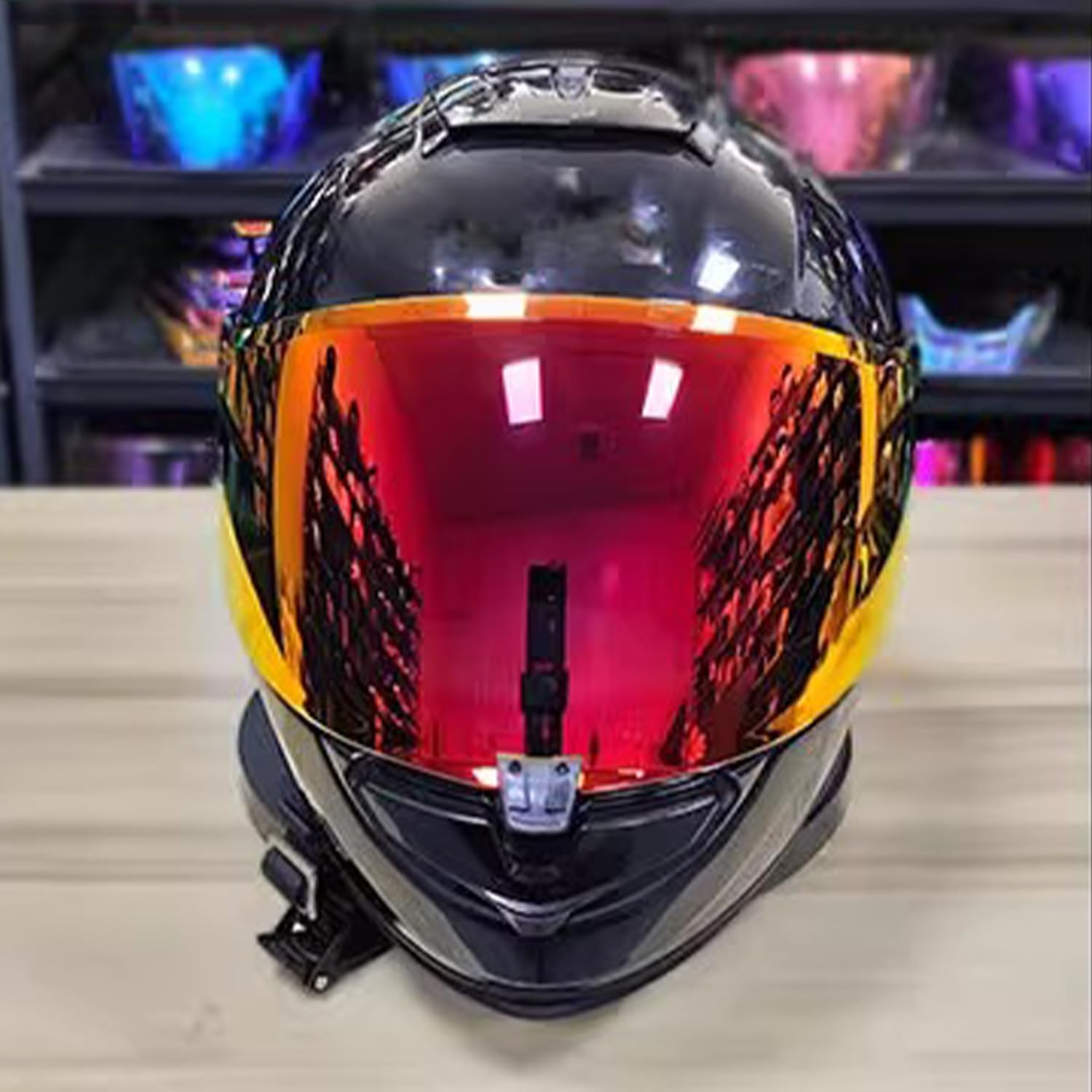 Amazon | JISYIWOWオートバイヘルメットシールド 対応ヘルメットKabuto