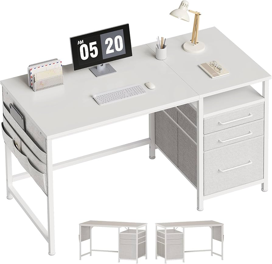 Amazon | Maihail 机 pcデスク パソコンデスク 在宅ワークデスク つく