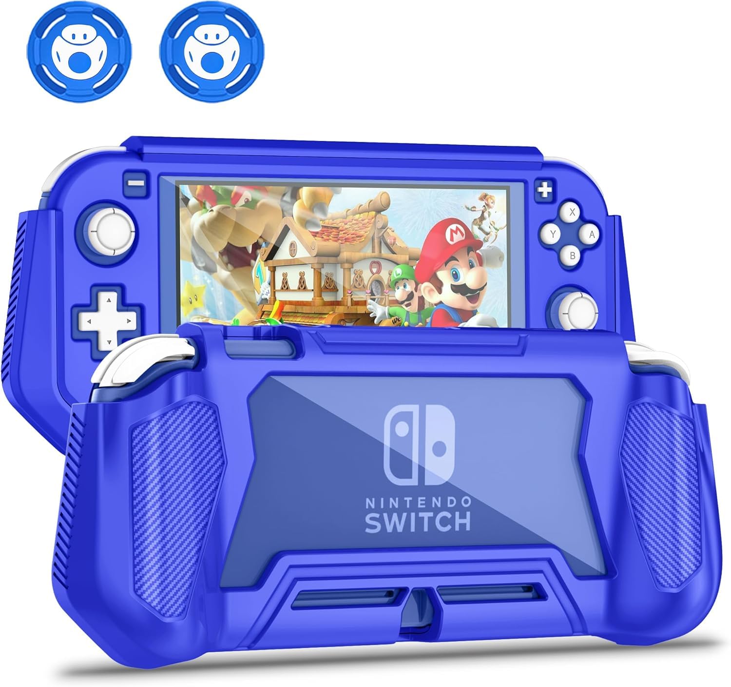NINETENDO SWITCH LITE ブルー ケース付き 最高 【新品未使用